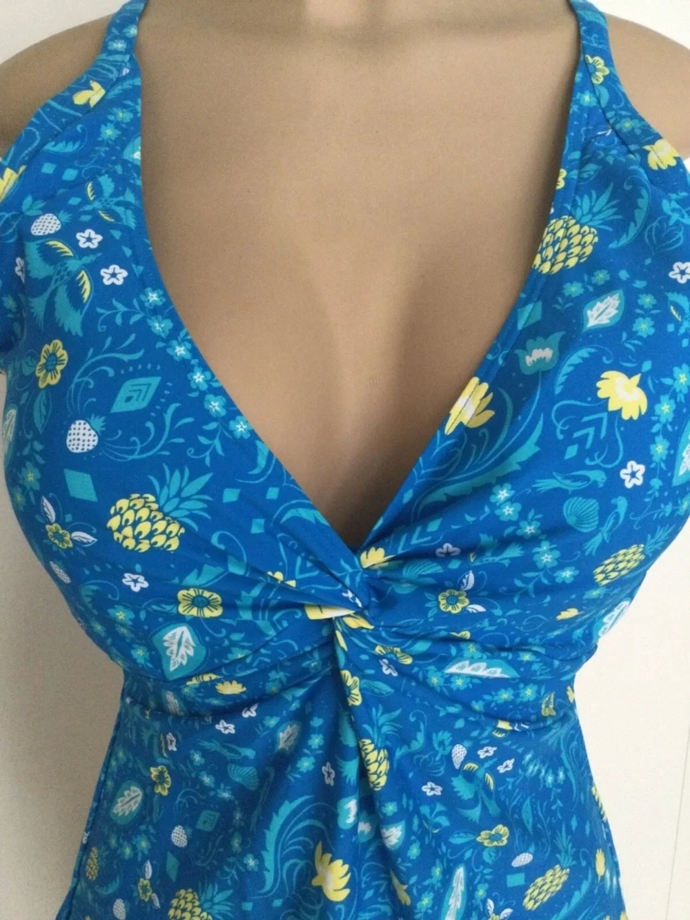 Sunsets Pineapple Grove Underwire Tankini Size 40D/42C